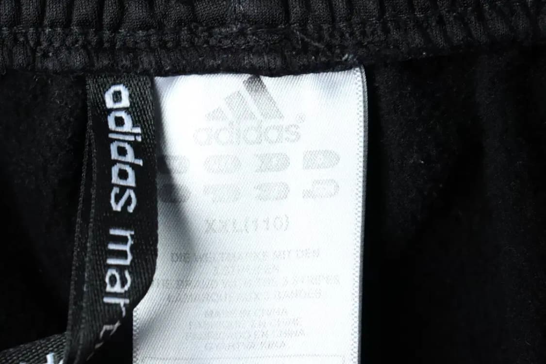(2XL) 아디다스 트레이닝복 바지 빅사이즈 블랙 삼선 기모-21D0 상품이미지7