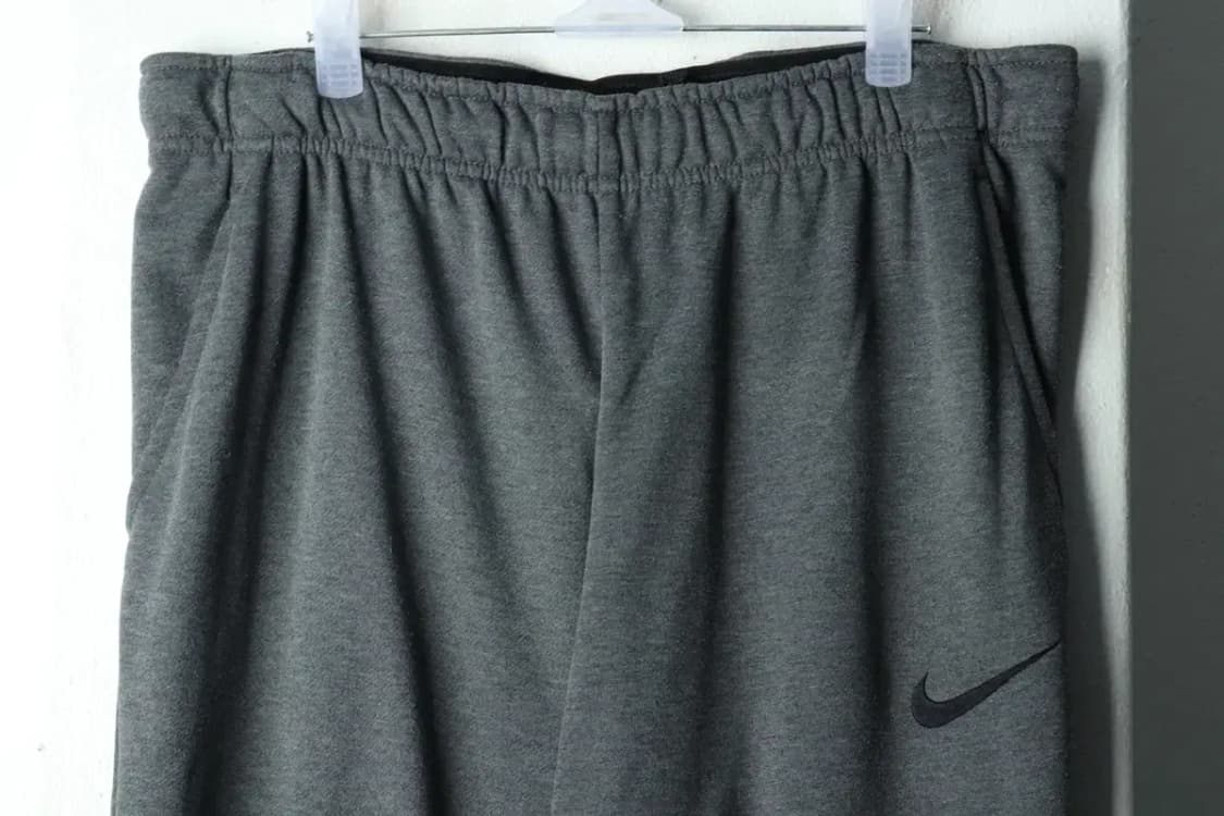 (XL) 나이키 트레이닝복 바지 기모 그레이 조거-21D6 상품이미지3