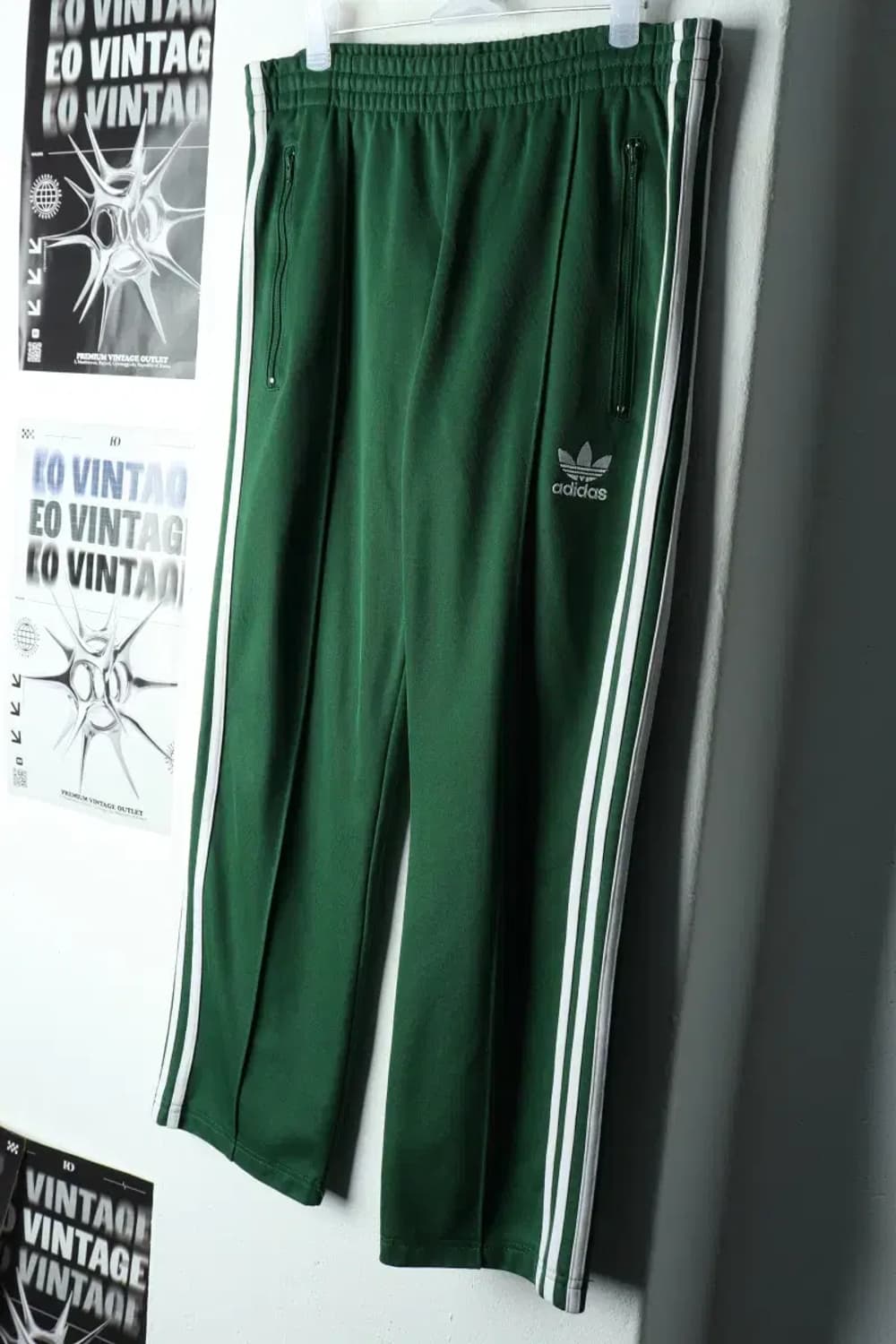W(L) 아디다스 트레이닝복 바지 유로파 그린-21D9 상품이미지1