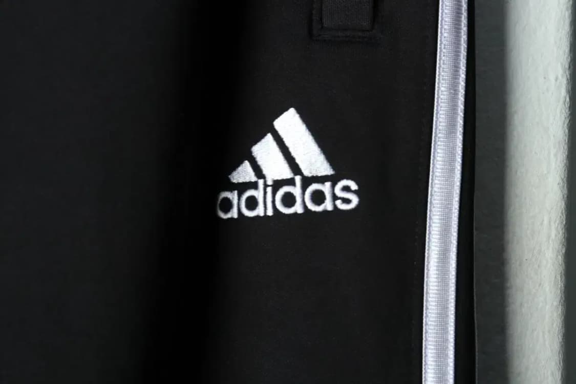(L) 아디다스 트레이닝복 바지 블랙 삼선 기모-21DC 상품이미지5