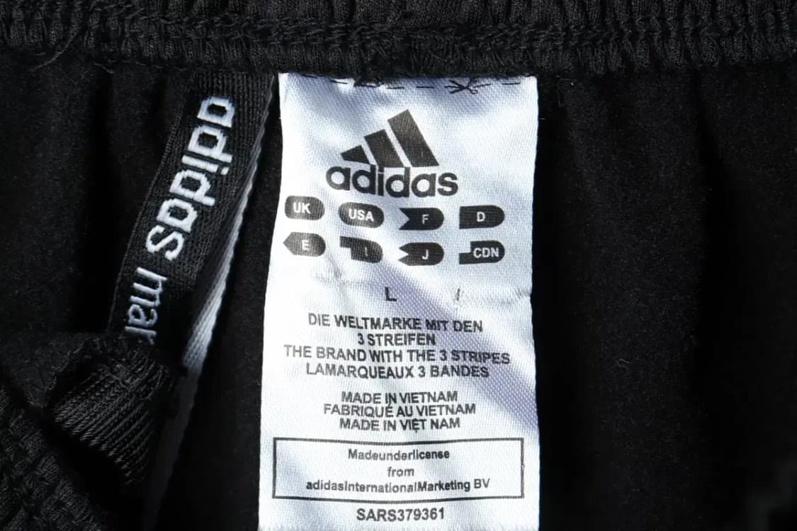 (L) 아디다스 트레이닝복 바지 블랙 삼선 기모-21DC 상품이미지7