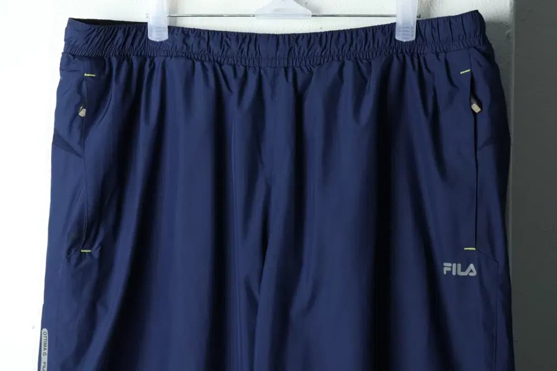 (L-XL) 휠라 트레이닝복 바지 패딩 땀복 네이비-21DD 상품이미지3