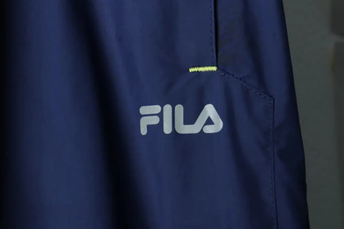 (L-XL) 휠라 트레이닝복 바지 패딩 땀복 네이비-21DD 상품이미지5