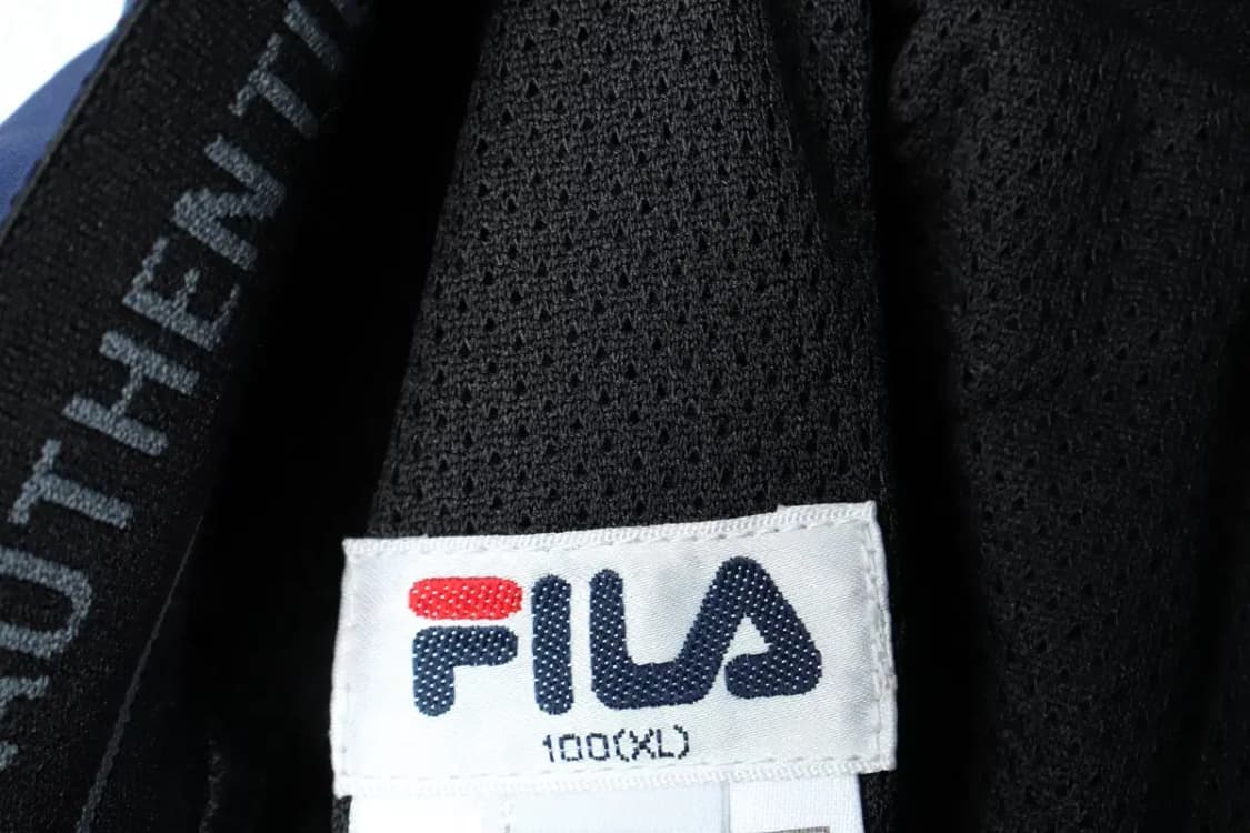 (L-XL) 휠라 트레이닝복 바지 패딩 땀복 네이비-21DD 상품이미지8