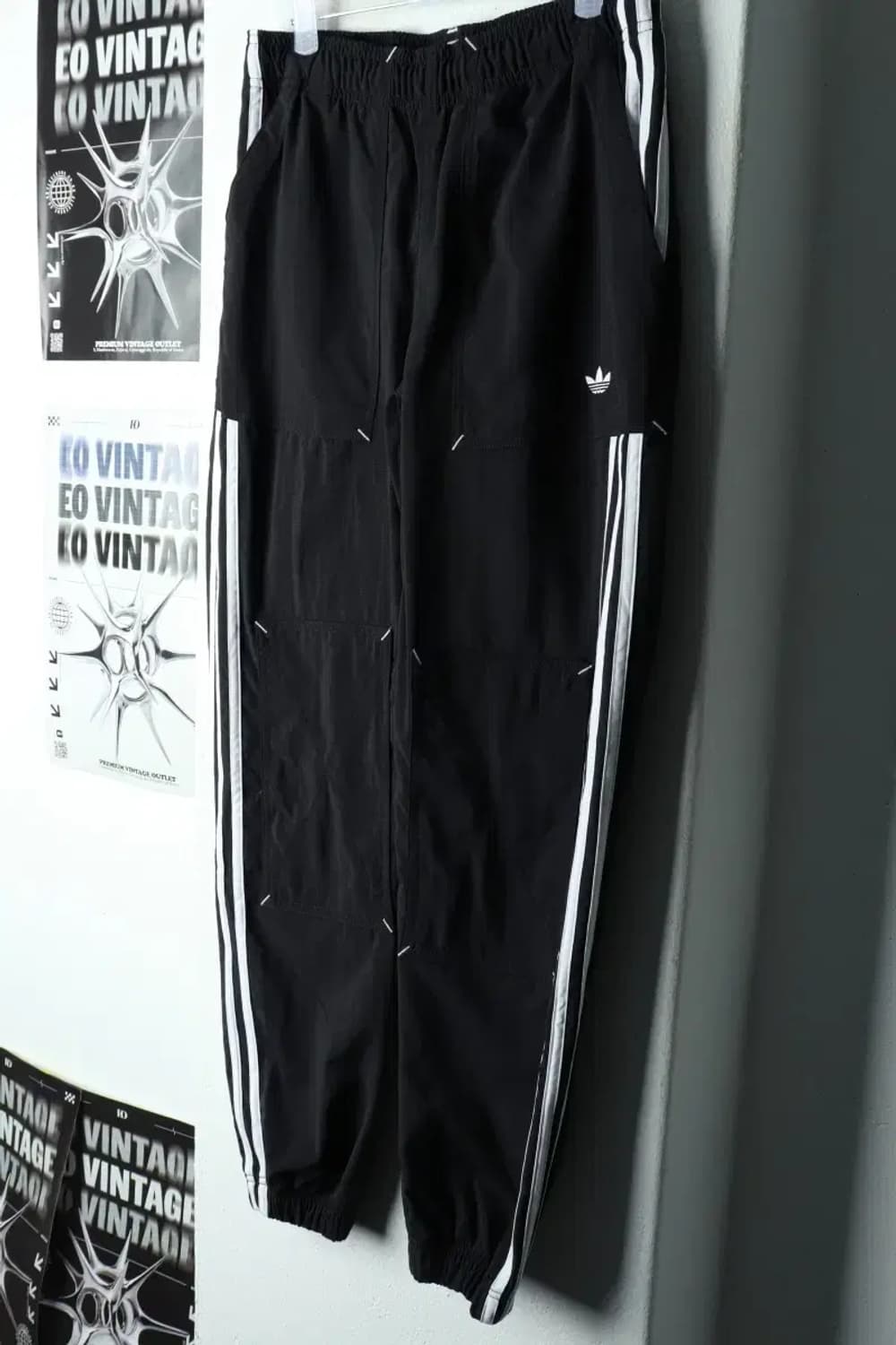 (M-L) 아디다스 트레이닝복 바지 파이어버드 테크웨어 한정판-21DF 상품이미지1