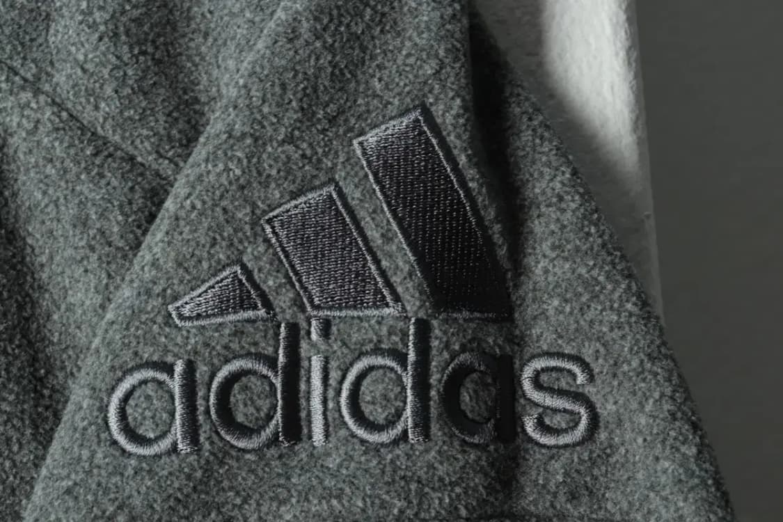 W(L) 아디다스 집업 바람막이 점퍼자켓 후리스 그레이-15B40 상품이미지5