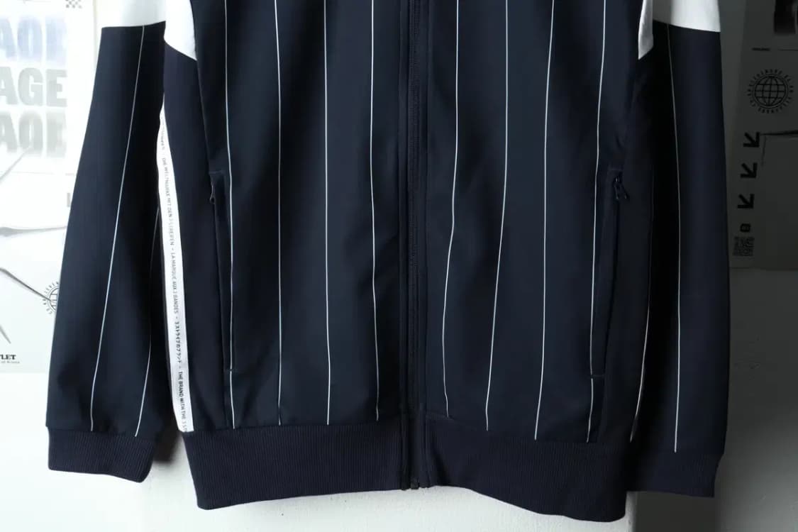 (L) 아디다스 집업 바람막이 점퍼자켓 새상품 스트라이프 도쿄-15B42 상품이미지4