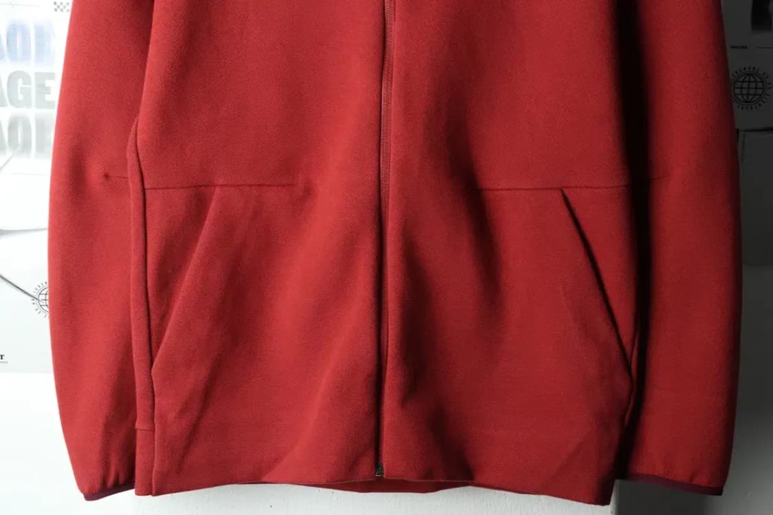 (L) 아디다스 후드집업 새상품 버건디 올드스쿨-15B49 상품이미지4