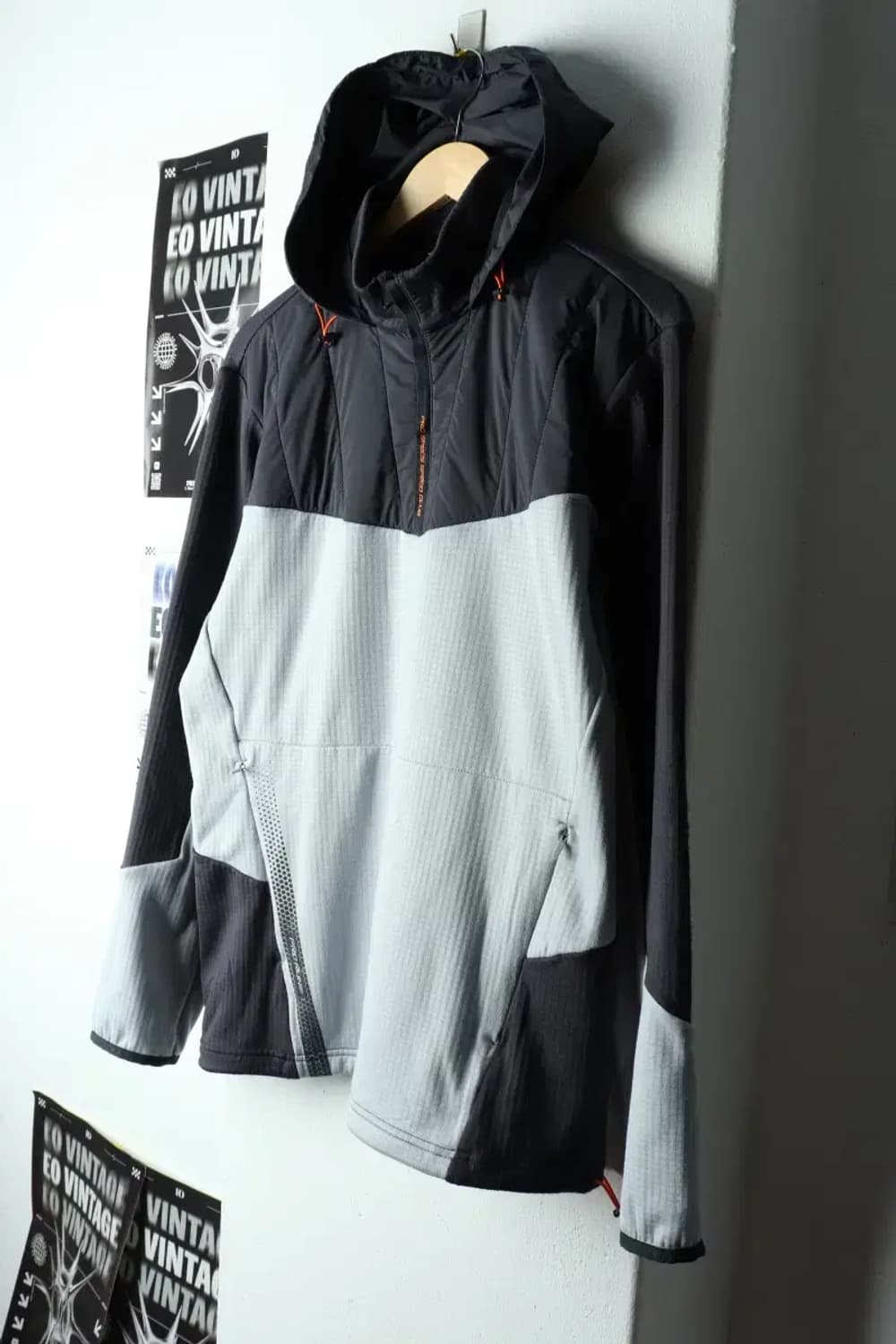 (L-XL) 프로스펙스 후드티셔츠 누빔 기모 반집업 올드스쿨-15B4B 상품이미지1