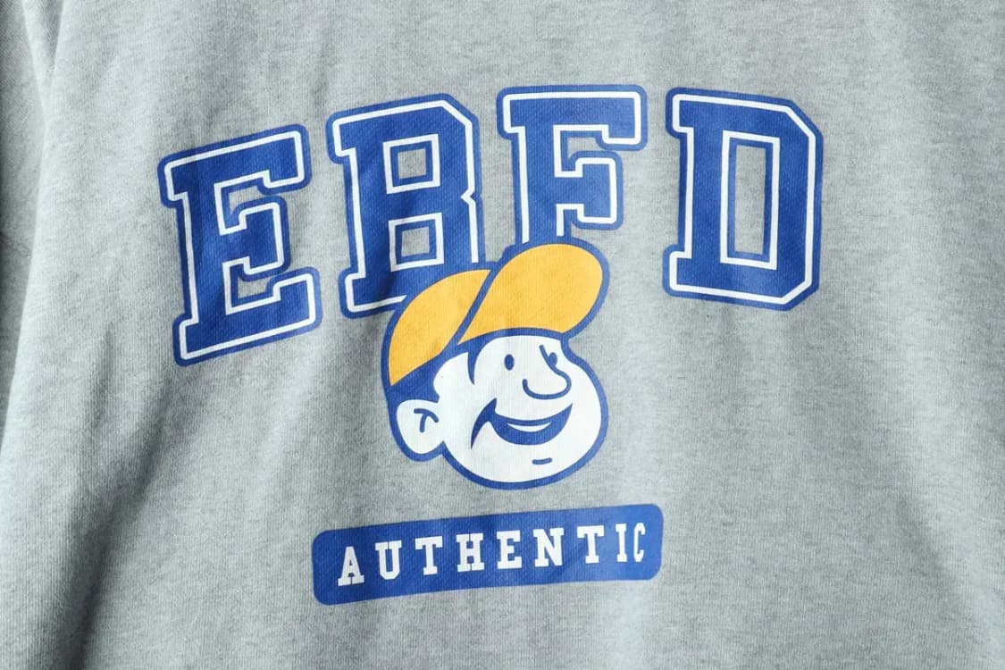 (XL) 브랜드빈티지 맨투맨 티셔츠 이벳필드 빅로고 그레이-15B4E 상품이미지5