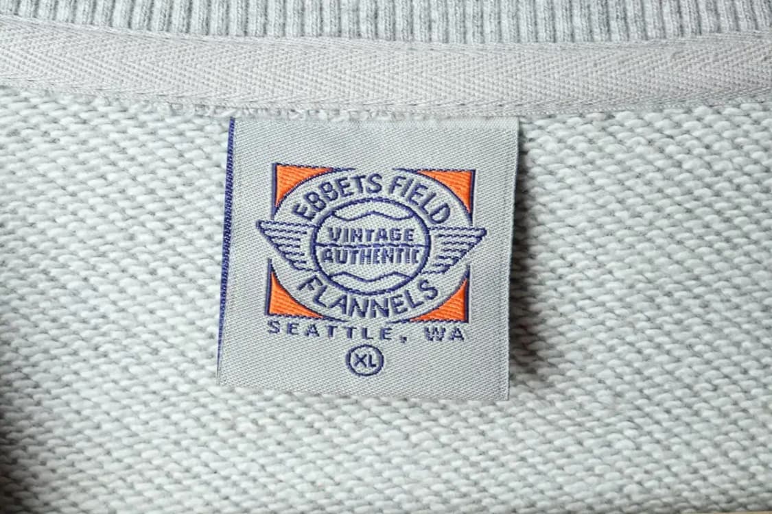 (XL) 브랜드빈티지 맨투맨 티셔츠 이벳필드 빅로고 그레이-15B4E 상품이미지7