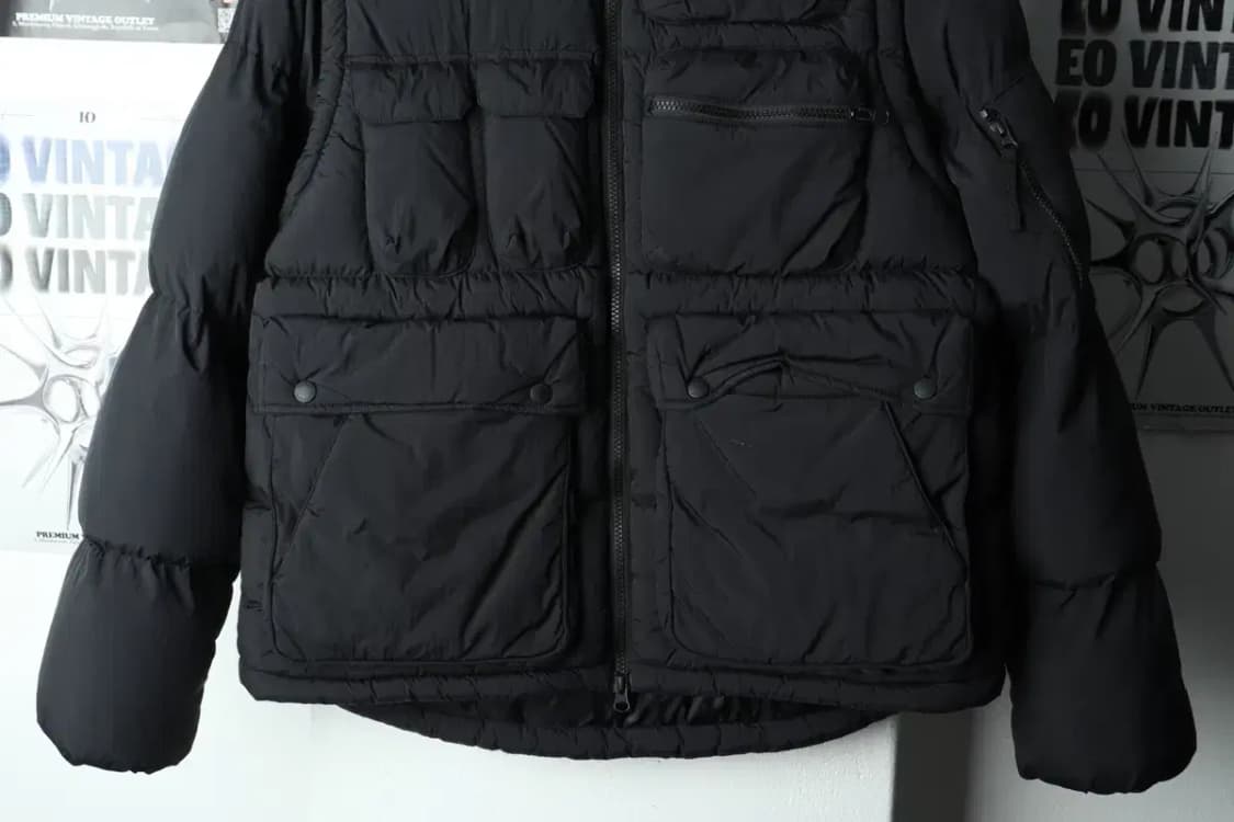 (M) 뉴에라 패딩 점퍼자켓 테크웨어 블랙 한정판 분리가능-15B51 상품이미지4