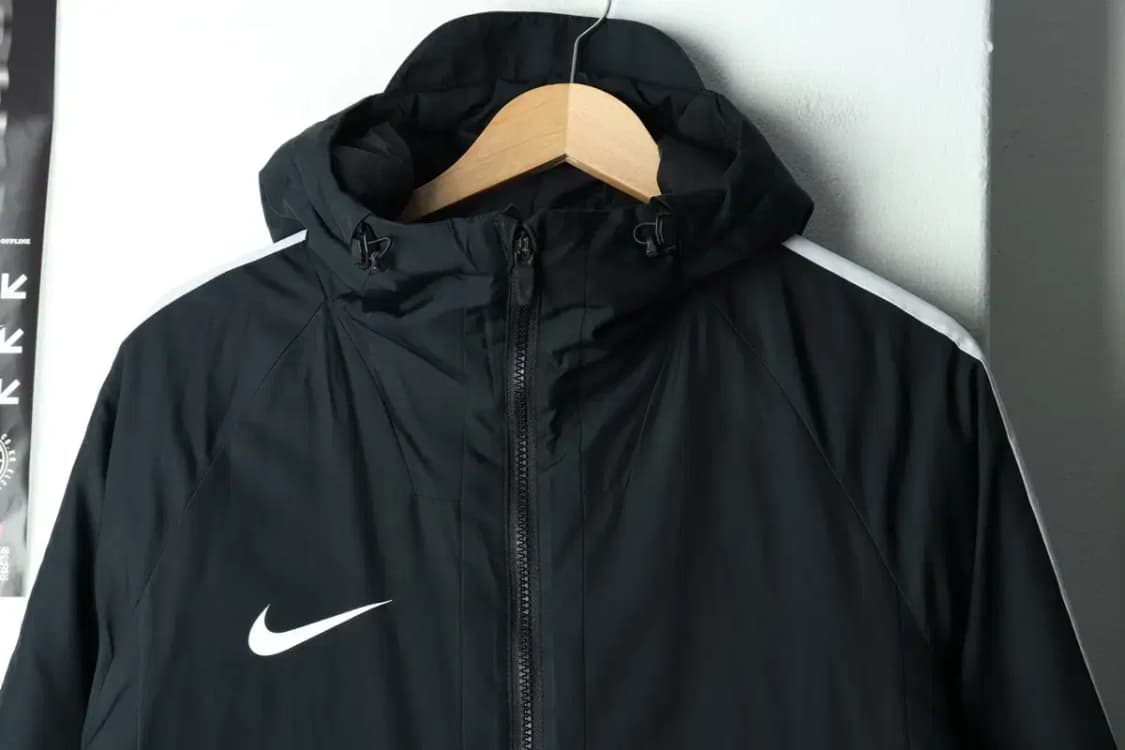 (M-L) 나이키 패딩 점퍼자켓 블랙 롱 올드스쿨 범고래 돕바-15B52 상품이미지3