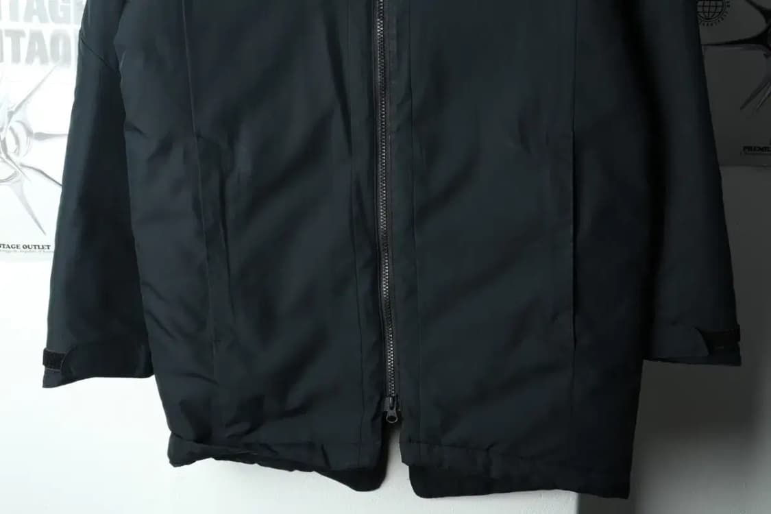 (M-L) 나이키 패딩 점퍼자켓 블랙 롱 올드스쿨 범고래 돕바-15B52 상품이미지4