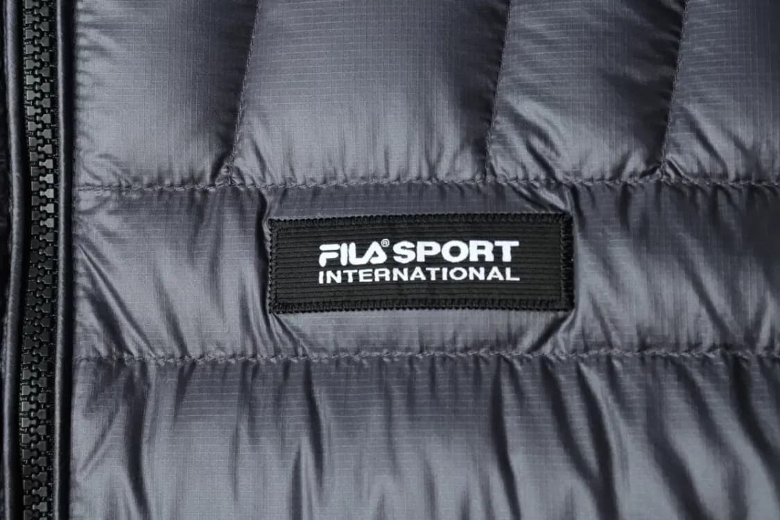 (S-M) 휠라 패딩 점퍼자켓 구스다운 아노락 경량 거위털-15B55 상품이미지5