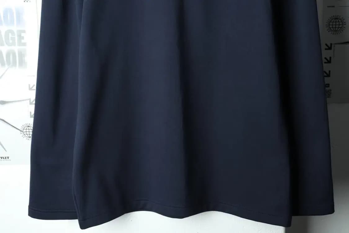 (XL) 휠라 카라 긴팔티셔츠 네이비 기능성 기모-15B5A 상품이미지4