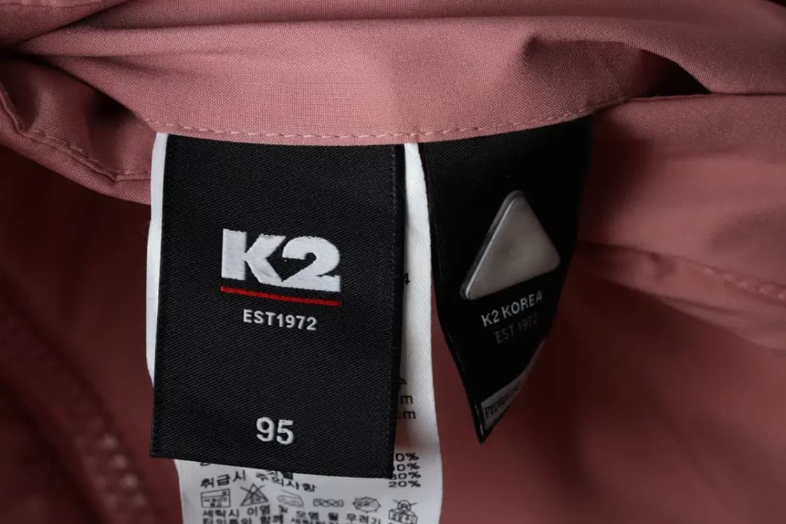 W(L-XL) K2 케이투 집업 바람막이 점퍼자켓 양면-15B61 상품이미지8