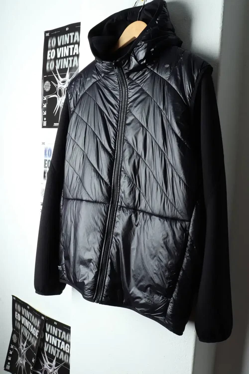 (L) 프로스펙스 집업 바람막이 점퍼자켓 리버시블 레이어드-15B62 상품이미지1