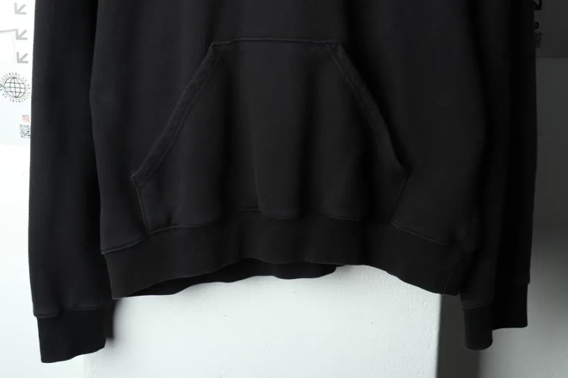 (XL) 네스티킥 후드티셔츠 블랙 기모 올드스쿨-15B64 상품이미지4