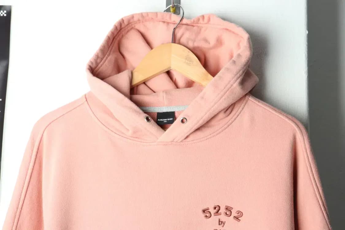 (M) 오아이오아이 후드티셔츠 핑크 로고 올드스쿨-15B65 상품이미지3