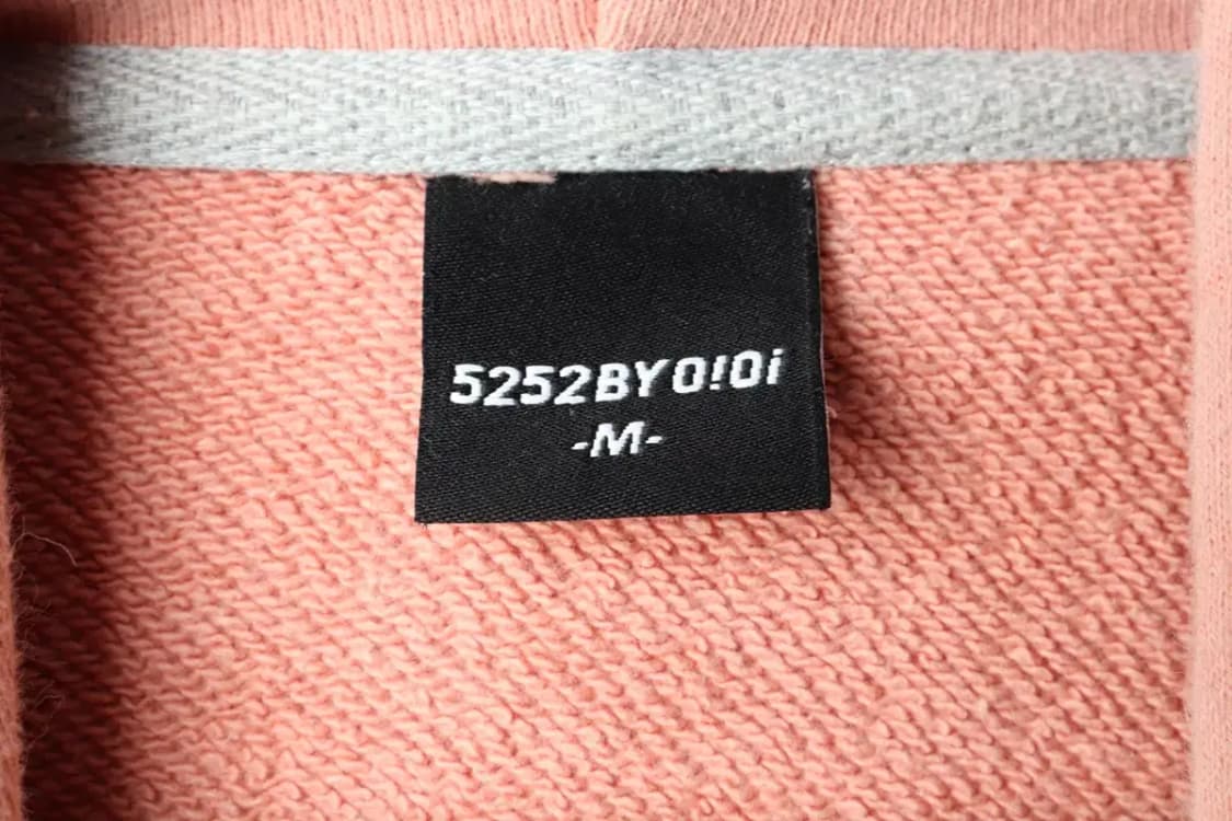 (M) 오아이오아이 후드티셔츠 핑크 로고 올드스쿨-15B65 상품이미지6