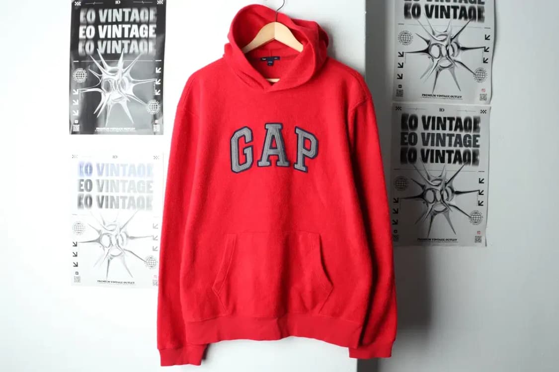 (L-XL) 갭 후드티셔츠 후리스 빅사이즈 올드스쿨-15B66 상품이미지2