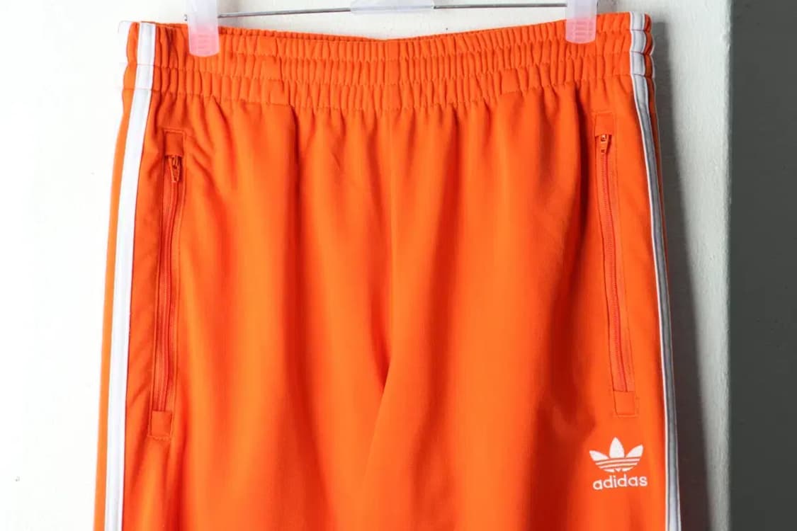 (M-L) 아디다스 트레이닝복 바지 파이어버드 주황 올드스쿨-21E1 상품이미지3