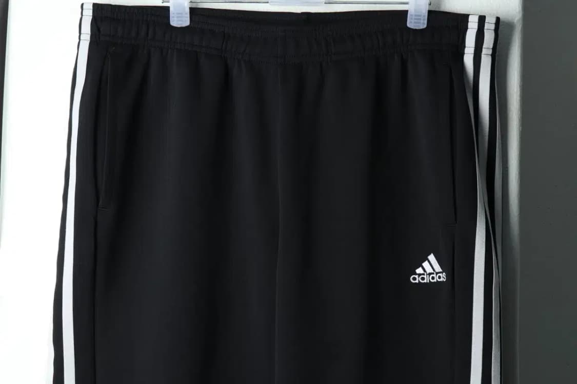 (XL) 아디다스 트레이닝복 바지 블랙 삼선 올드스쿨-21E3 상품이미지3
