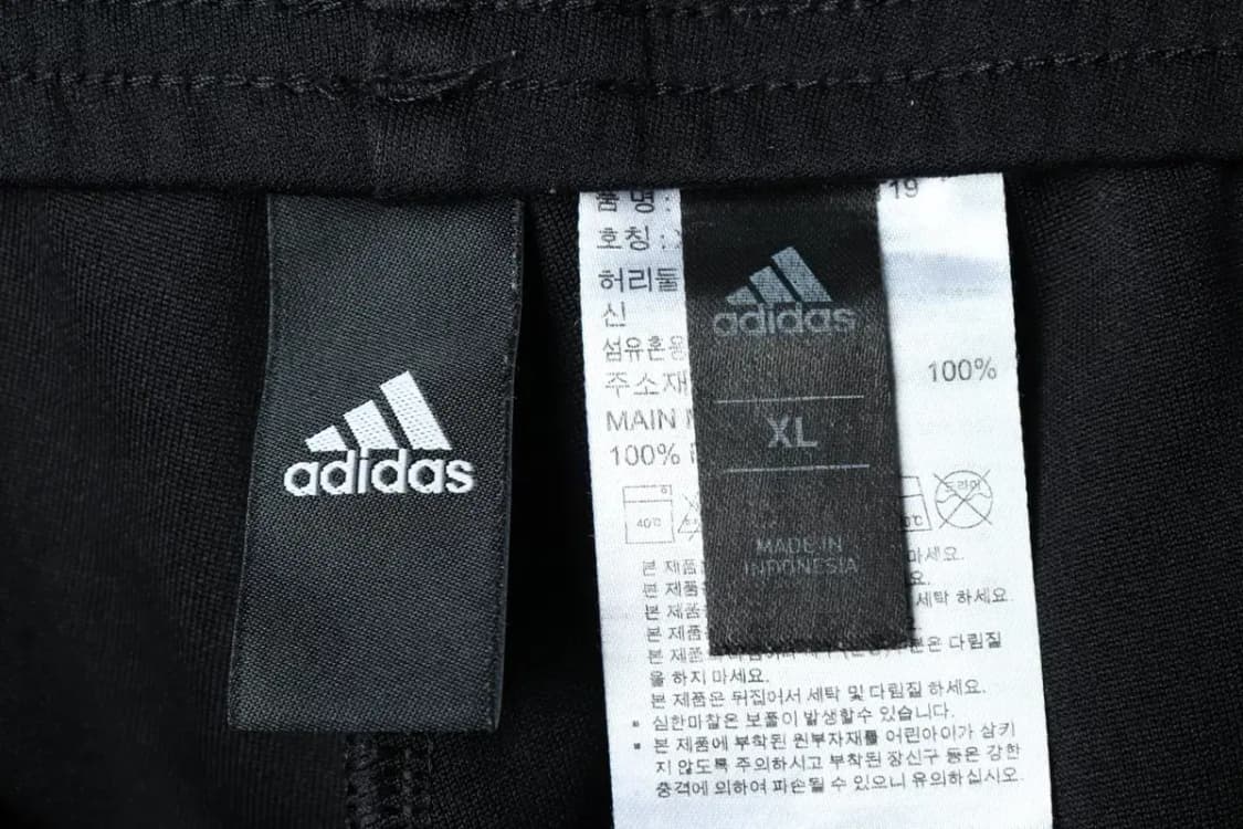 (XL) 아디다스 트레이닝복 바지 블랙 삼선 올드스쿨-21E3 상품이미지7