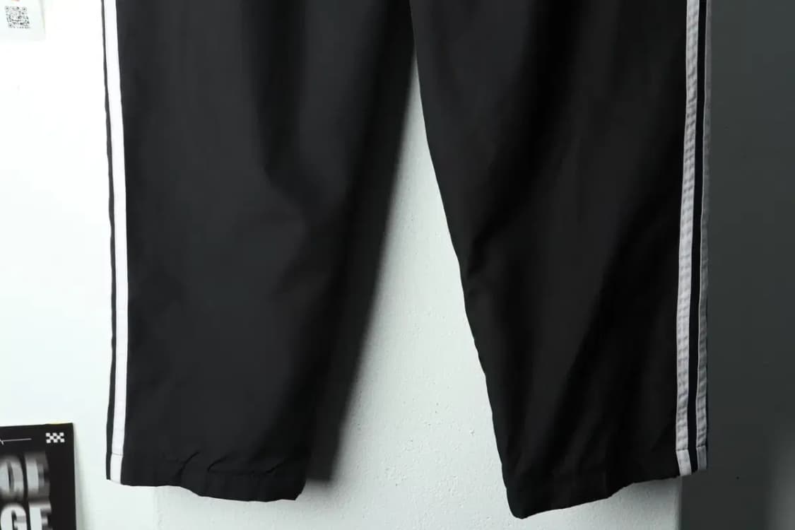 (L-XL) 아디다스 트레이닝복 바지 땀복 블랙 올드스쿨-21E4 상품이미지4