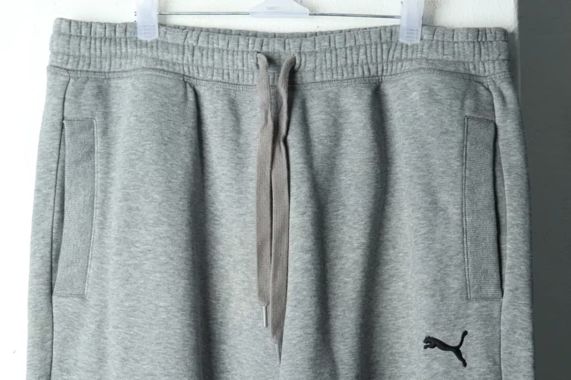 (XL) 퓨마 트레이닝복 바지 그레이 기모 면-21EB 상품이미지3