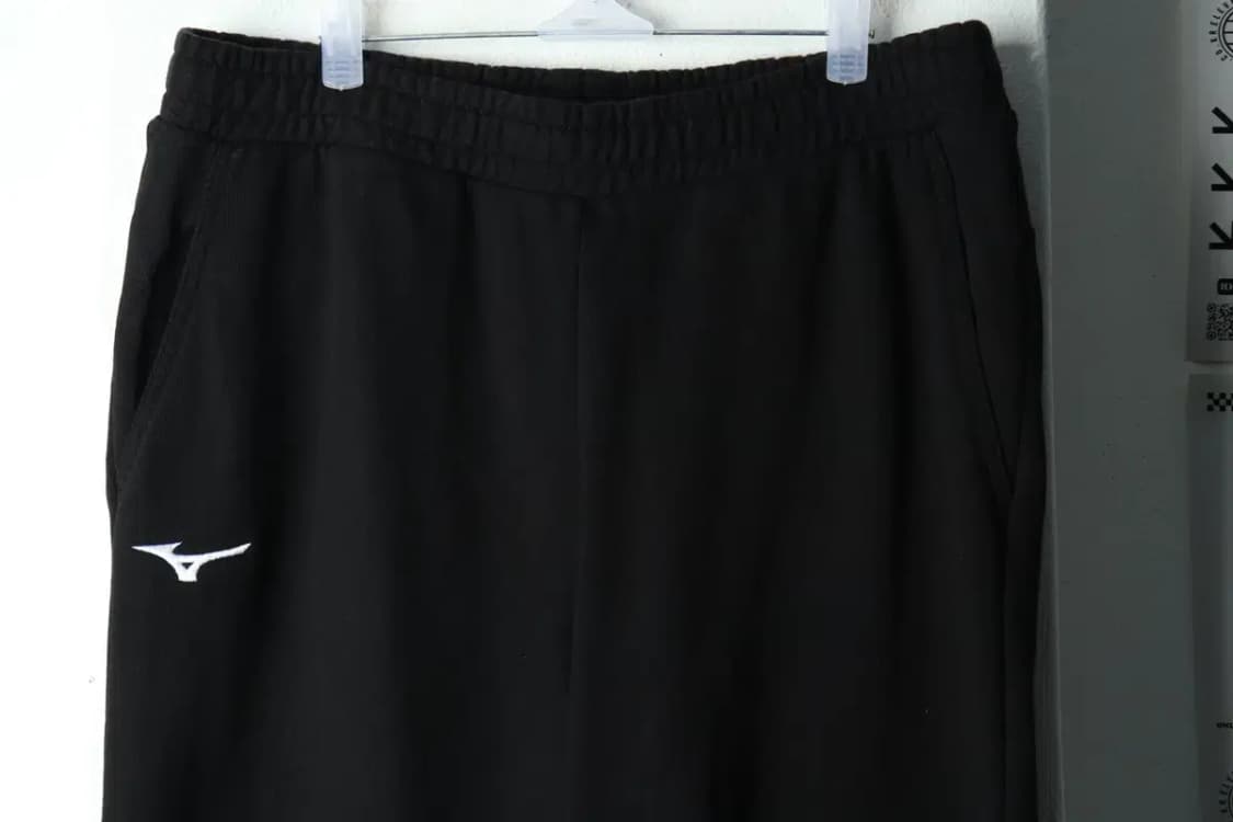 (XL) 미즈노 트레이닝복 바지 블랙 밴딩 헤비-21EC 상품이미지4
