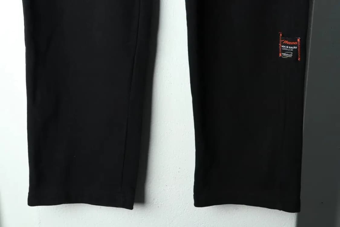 (XL) 미즈노 트레이닝복 바지 블랙 밴딩 헤비-21EC 상품이미지5