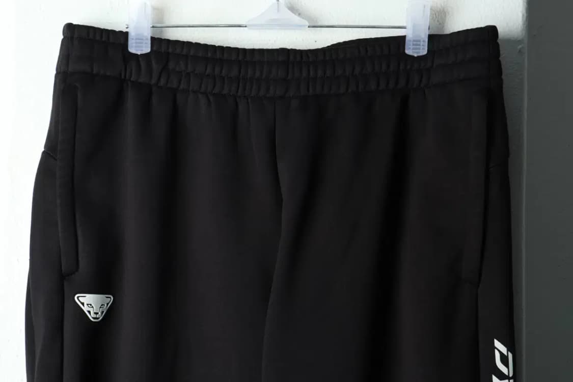 W(XL) 다이나핏 트레이닝복 바지 블랙 기모 두툼-21F6 상품이미지3