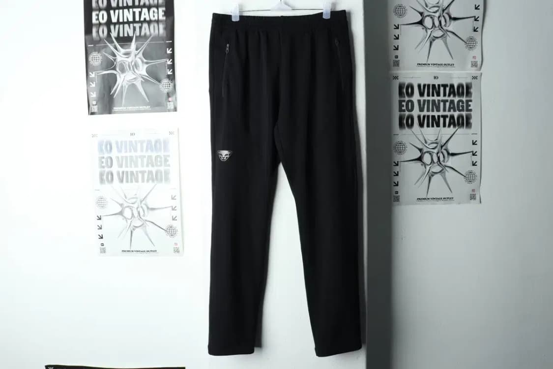 W(L) 다이나핏 트레이닝복 바지 블랙 밴딩 올드스쿨-21FD 상품이미지2