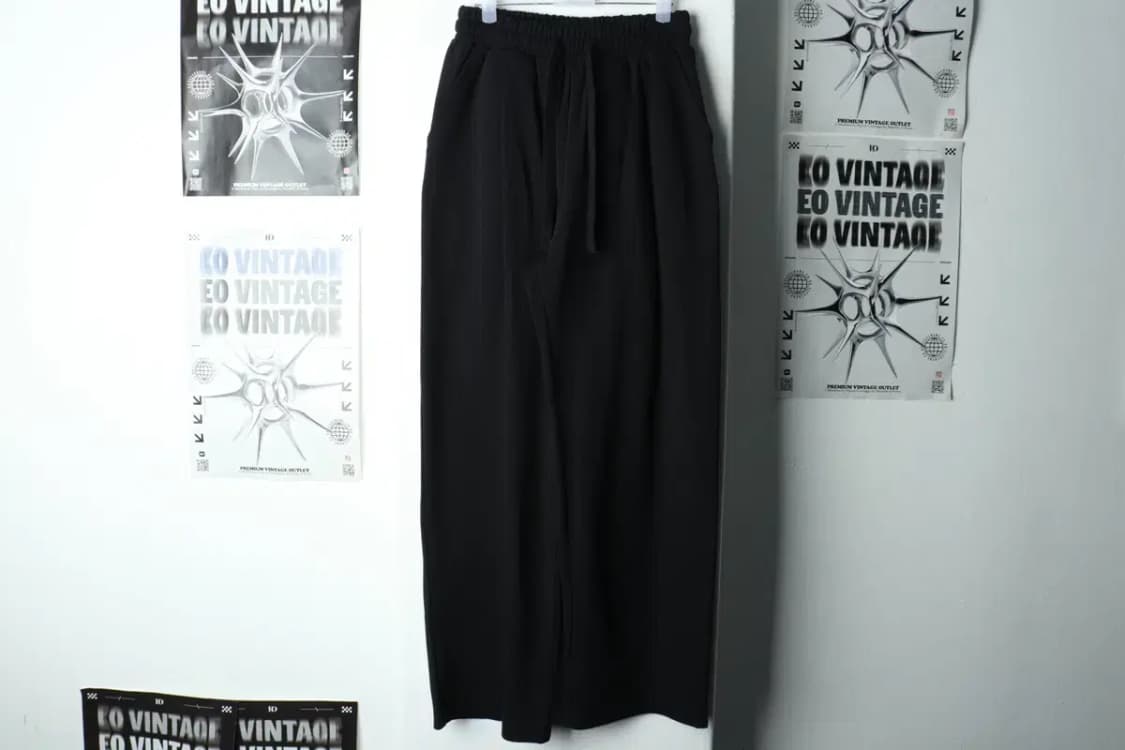 (S-M) 브랜드빈티지 트레이닝복 바지 새상품 밴딩 와이드-21FF 상품이미지2