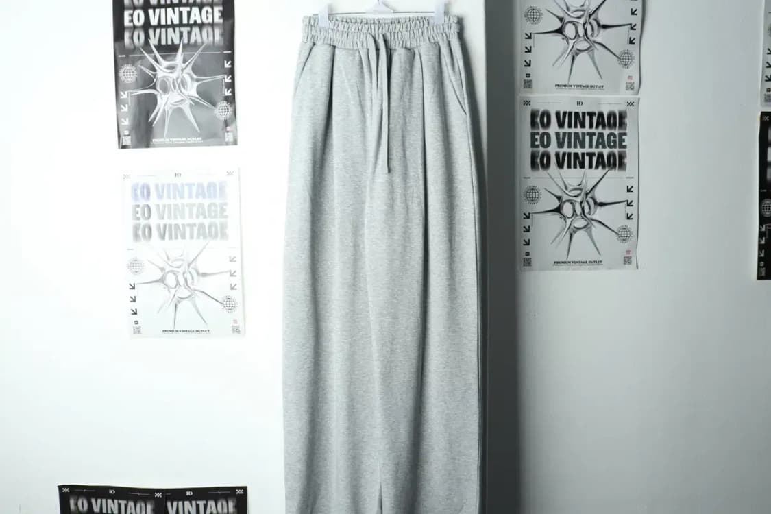 (L-XL) 브랜드빈티지 트레이닝복 바지 새상품 밴딩 와이드-2200 상품이미지2