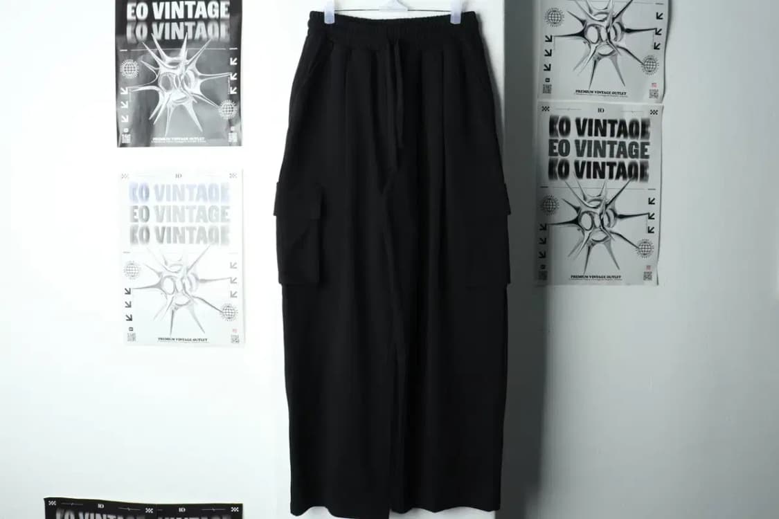 (M-L) 브랜드빈티지 트레이닝복 바지 새상품 밴딩 와이드-2201 상품이미지2