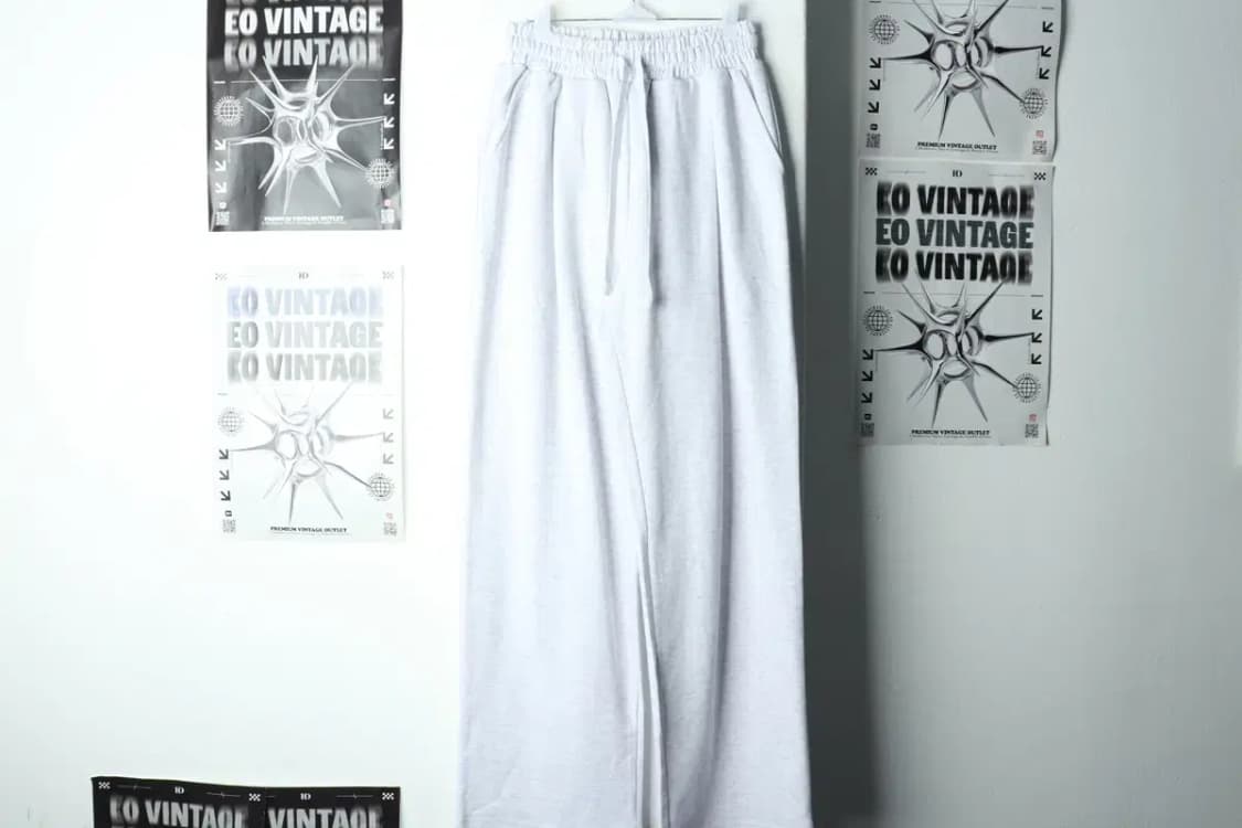 (L-2XL) 브랜드빈티지 트레이닝복 바지 새상품 밴딩-2202 상품이미지2