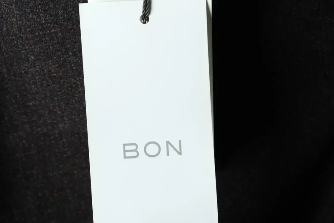 (S-M) 본 면바지 팬츠 새상품 브라운 울 기모-2212 상품이미지5