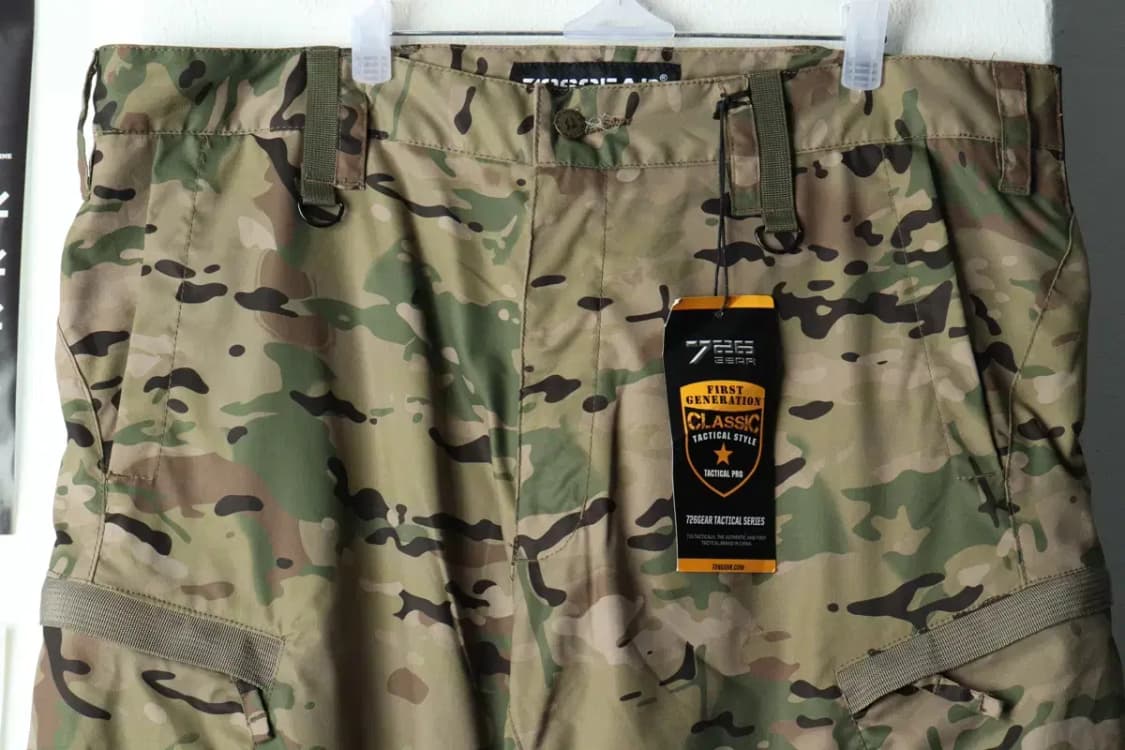 (4XL) 브랜드빈티지 면바지 팬츠 빅사이즈 카모 조거-2216 상품이미지3