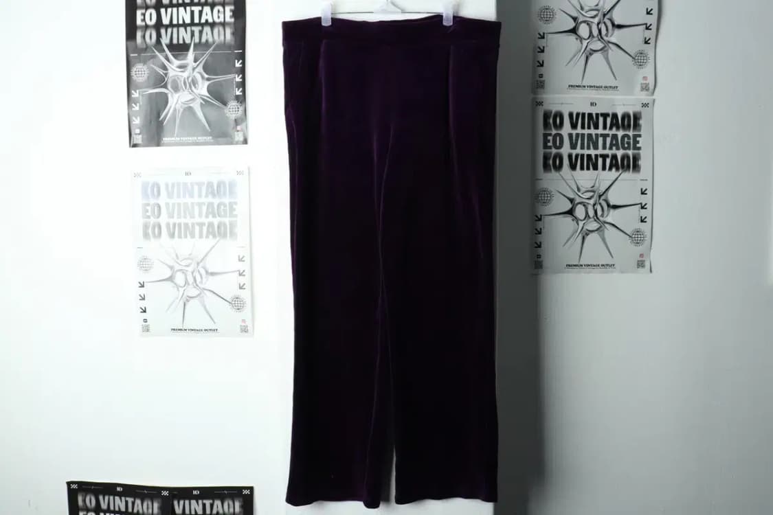 W(L-XL) 폴로 랄프로렌 트레이닝복 바지 작은데미지 벨벳-2220 상품이미지2