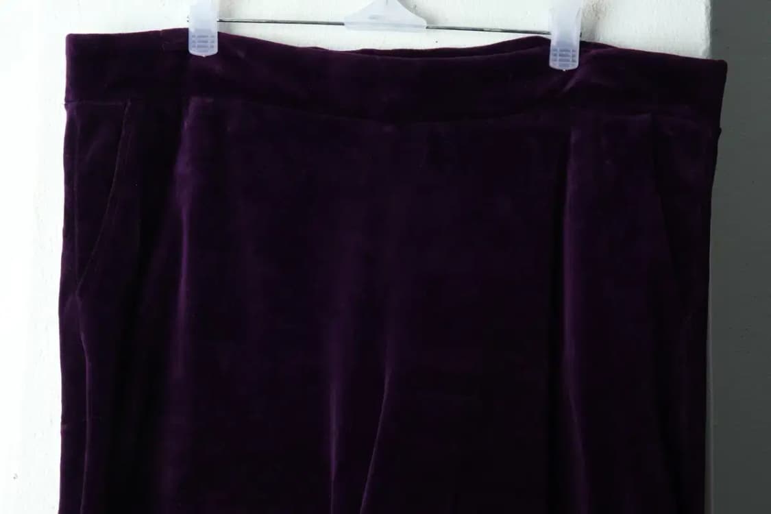 W(L-XL) 폴로 랄프로렌 트레이닝복 바지 작은데미지 벨벳-2220 상품이미지3