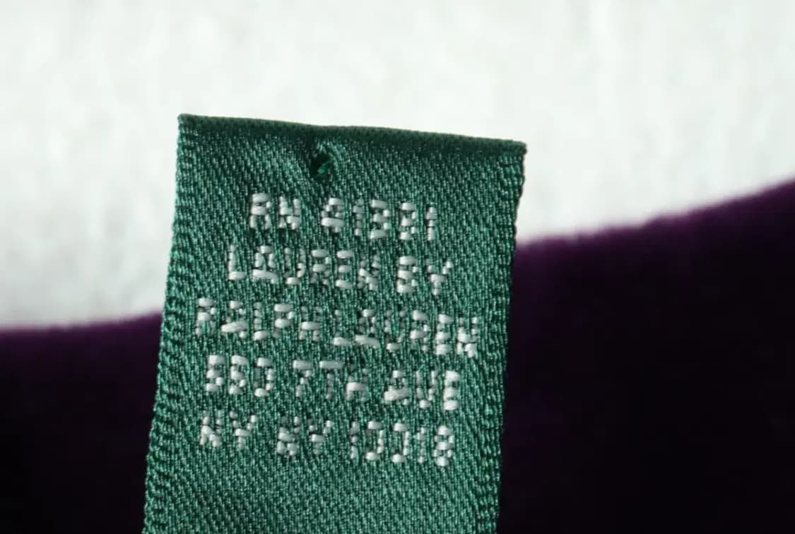 W(L-XL) 폴로 랄프로렌 트레이닝복 바지 작은데미지 벨벳-2220 상품이미지7