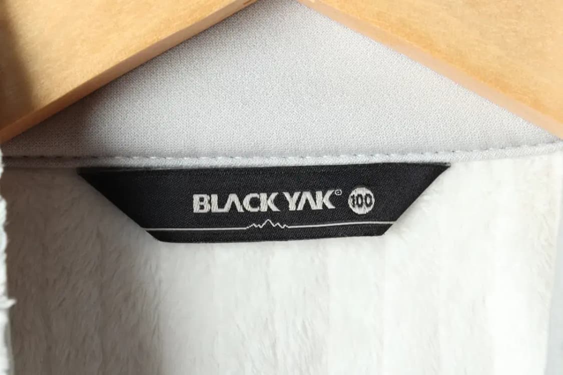 W(XL) 블랙야크 카라 긴팔티셔츠 후리스 화이트-15BDB 상품이미지10