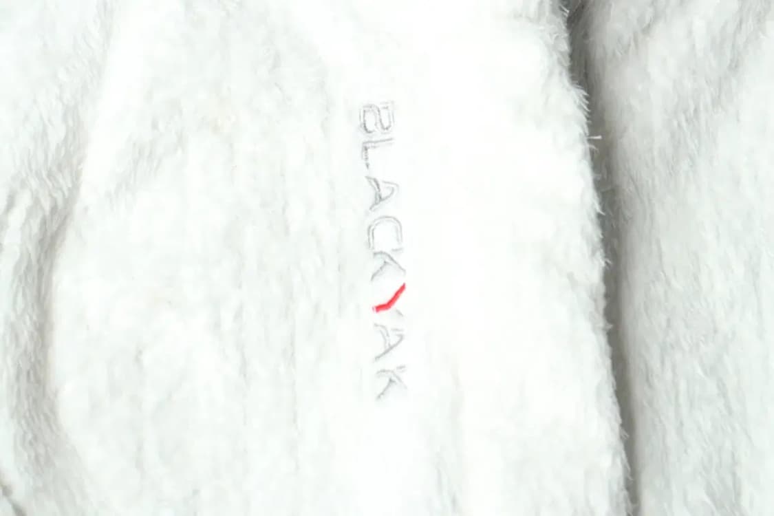 W(XL) 블랙야크 카라 긴팔티셔츠 후리스 화이트-15BDB 상품이미지6