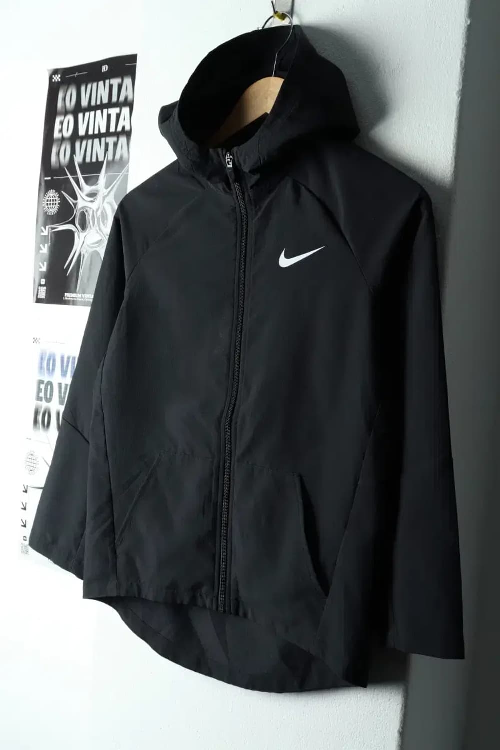 (F) 나이키 집업 바람막이 점퍼자켓 아동 키즈 블랙-15BDC 상품이미지1