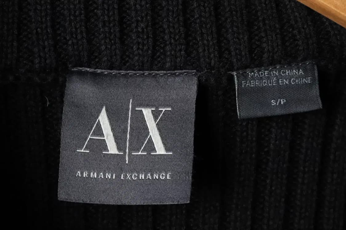 (S-M) 아르마니 집업 바람막이 점퍼자켓 니트 패딩 블랙-15BDD 상품이미지6