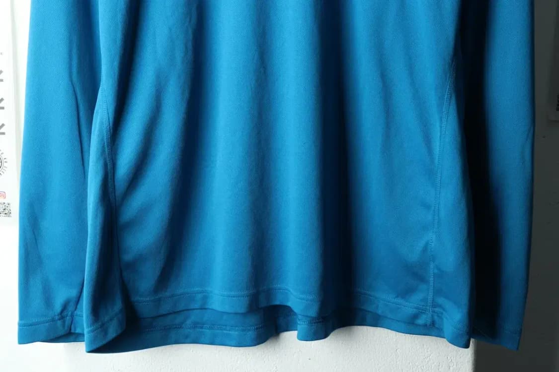 (2XL) 아디다스 긴팔티셔츠 빅사이즈 기능성 연블루-15BE3 상품이미지4