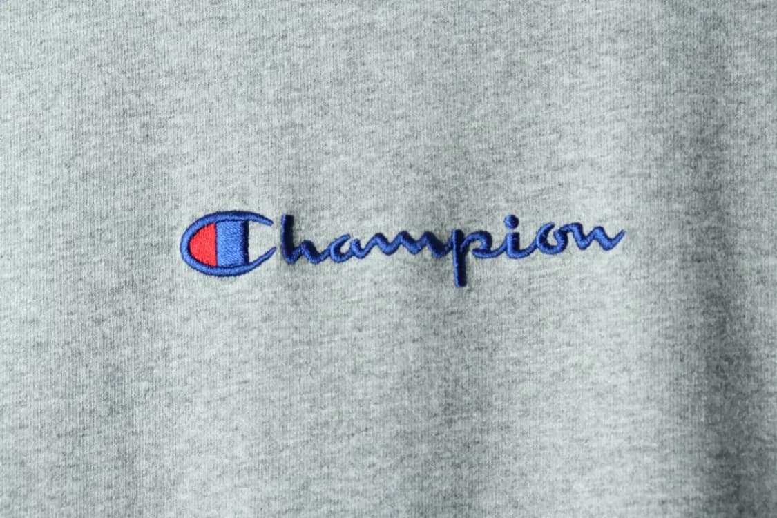 (S-M) 챔피온 긴팔티셔츠 레이어드 그레이 올드스쿨-15BE4 상품이미지5